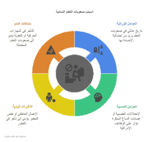 اسباب صعوبات التعلم النمائية