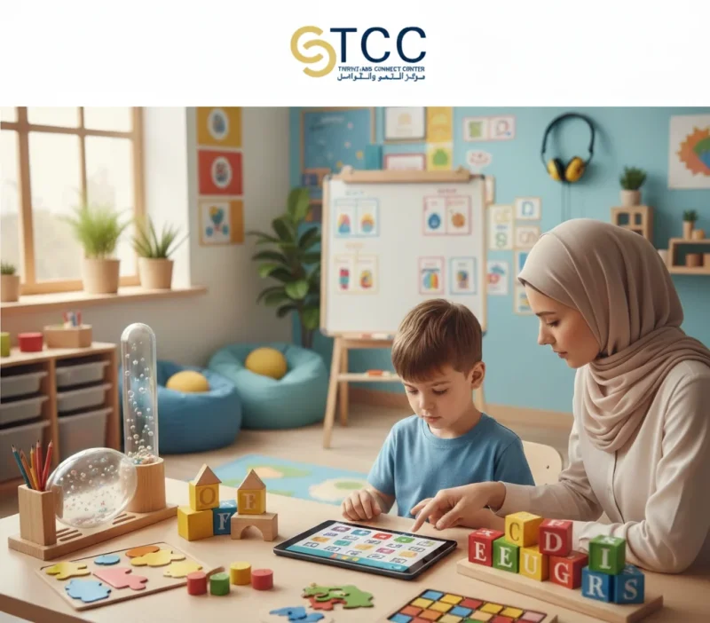 وسائل تعليمية لاطفال التوحد