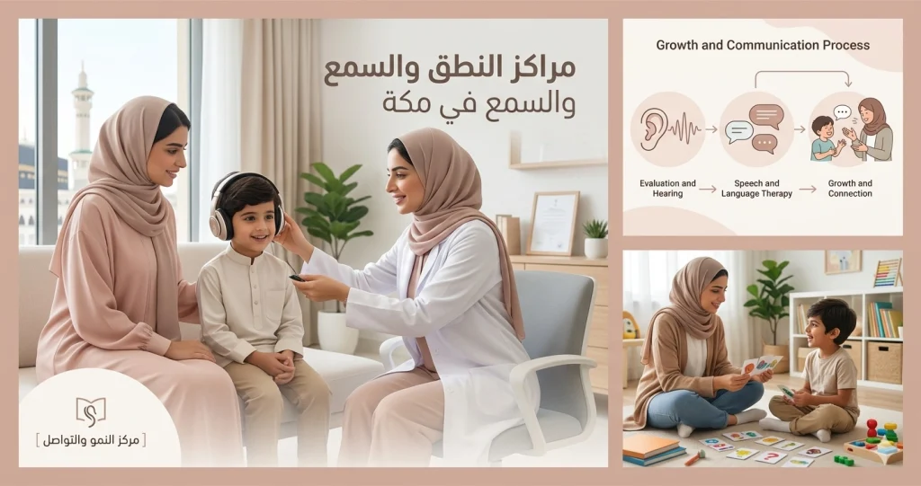 أفضل مراكز النطق والسمع في مكة وجدة